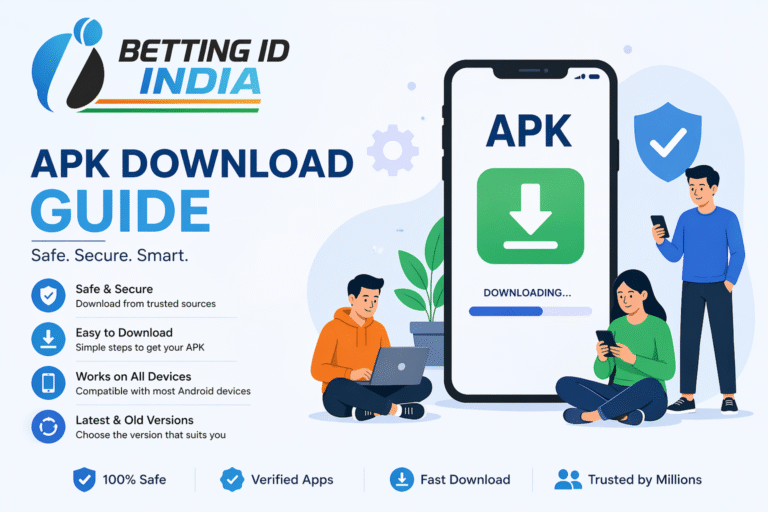Download APK guide with Betting ID India logo